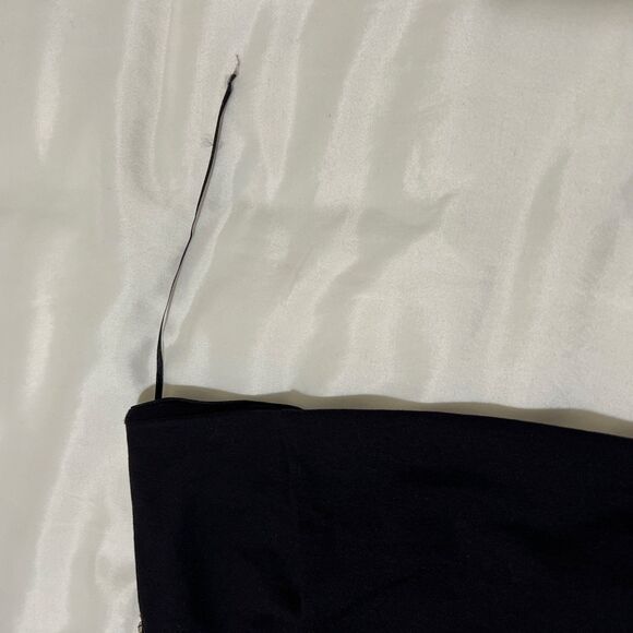 Vgt Guess Y2K Studded Strapless BodyCon Dress 10 Punk Sexy Vamp Mini - Picture 11 of 14